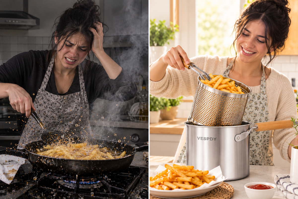 CrispyChef Olla 2 en 1